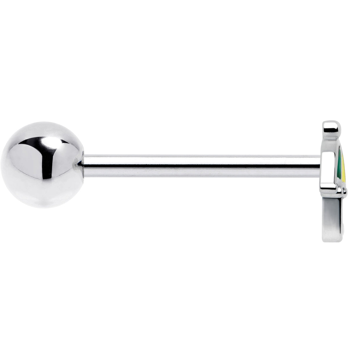 Colorful Umbrella Barbell Tongue Ring