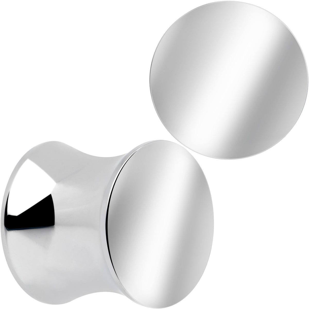 Hand Polished Simply Style Saddle Plug Set 5mm to 25mm