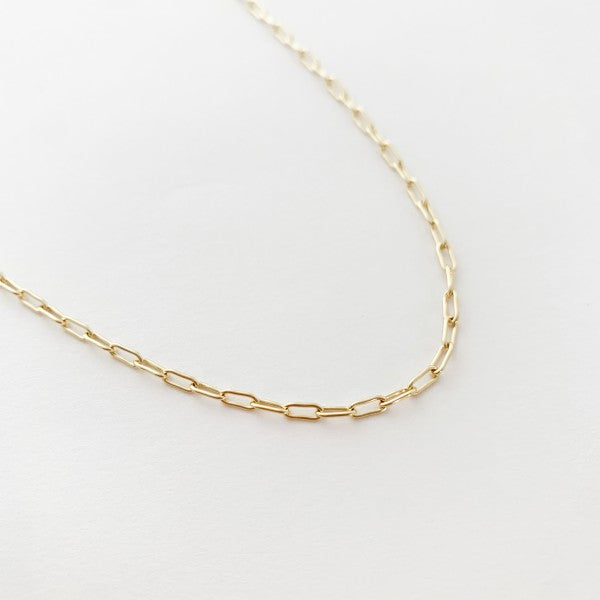 Olivia Oval Chain Necklace