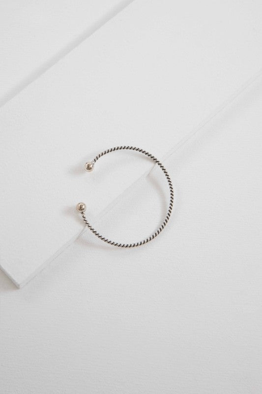Rope and Ball Cuff