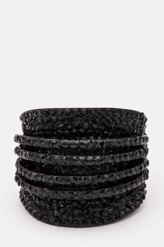 Layer Crystals Stretch Ring