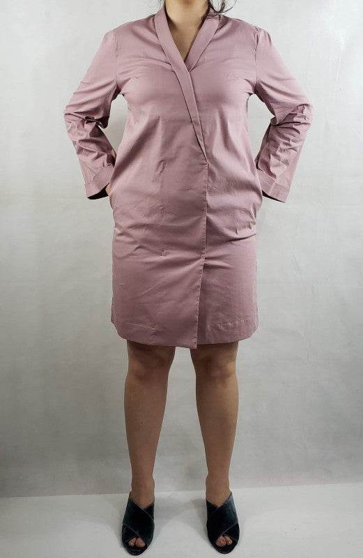 WRAPPED DRESS WIDE OPEN SLEEVES