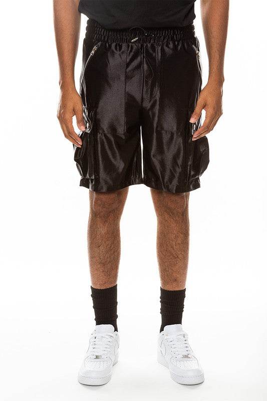Satin Street Cargo Shorts