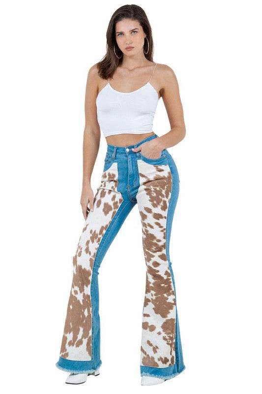 Rodeo Bell Bottom Jean Light Wash- inseam 30