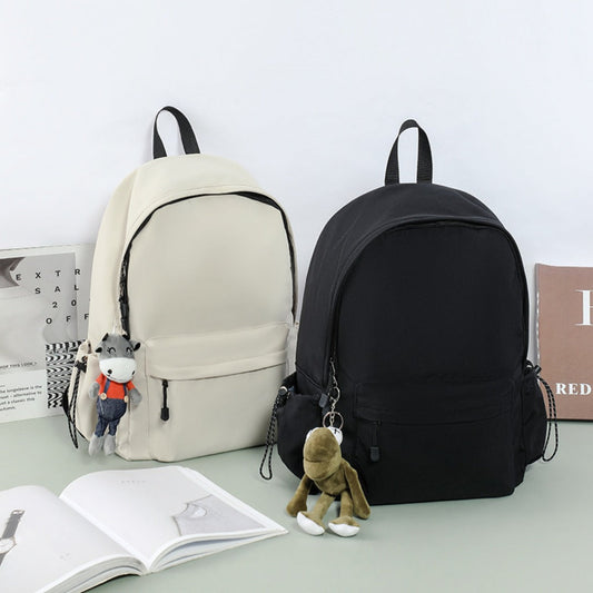 Versatile nylon large capacity men's backpack, stylish fashion travel backpack women, nylon backpack purse lightweight