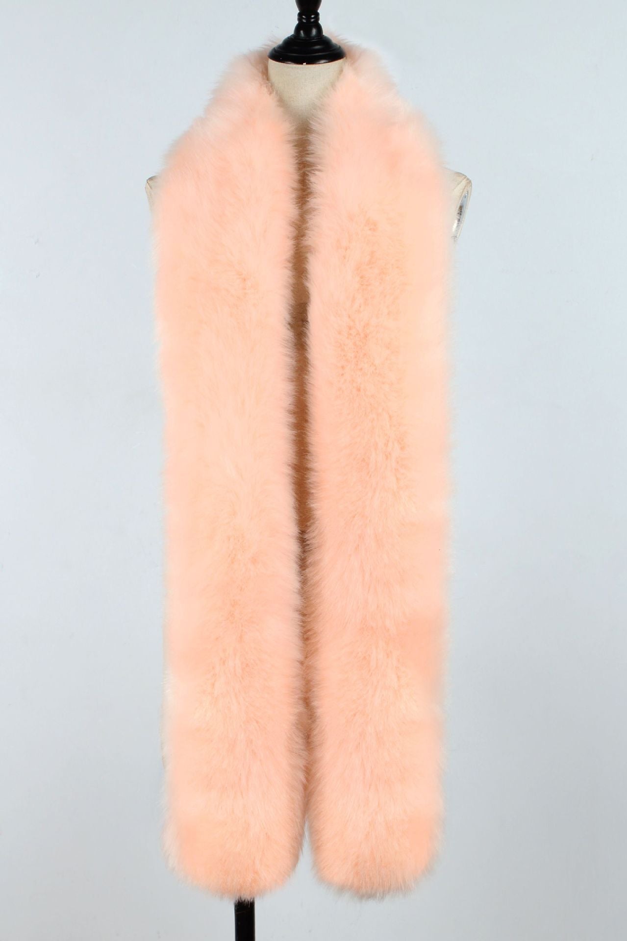 Faux Fur Fox Fur Long Scarf Shawl Fur Collar