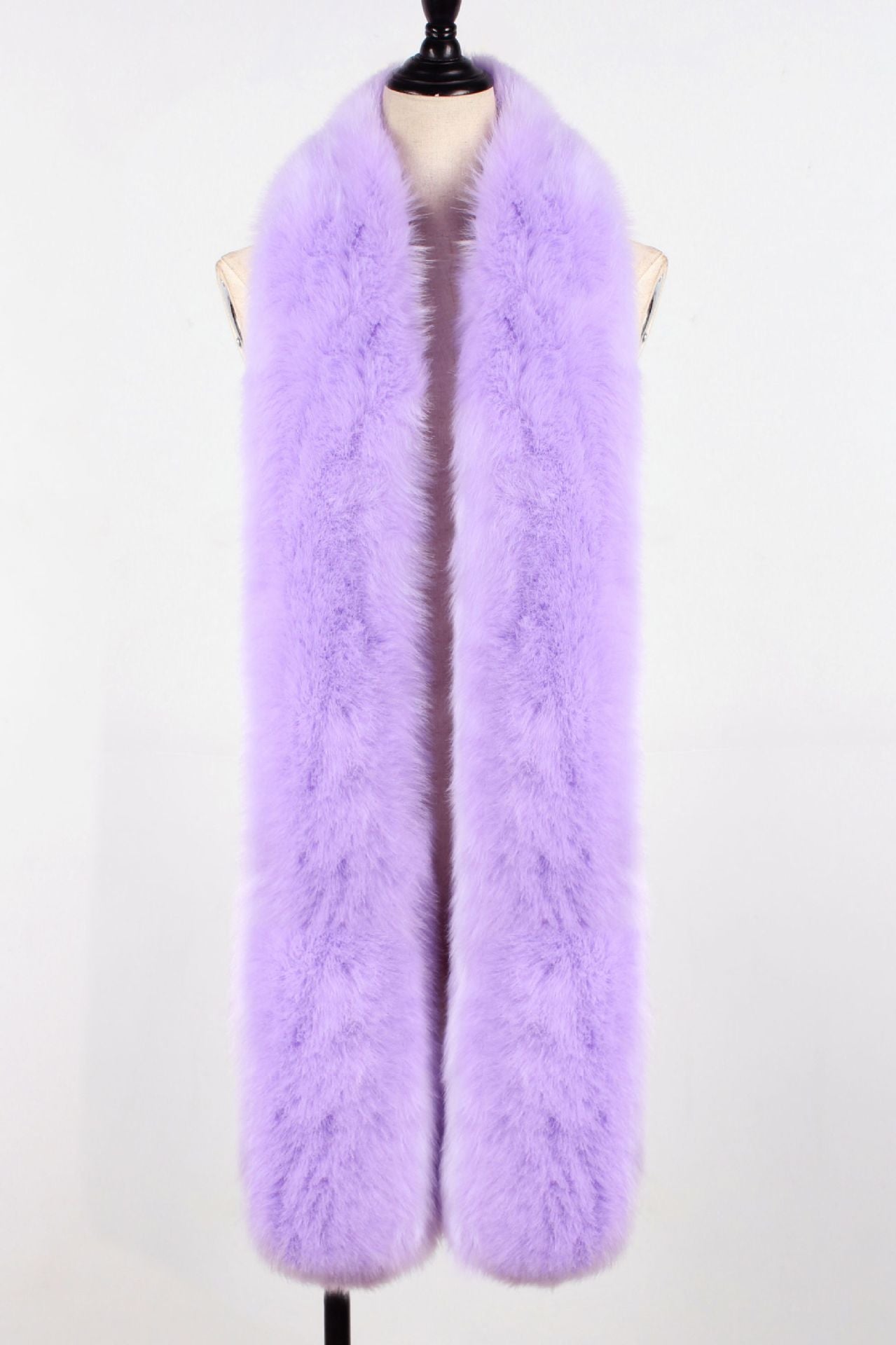 Faux Fur Fox Fur Long Scarf Shawl Fur Collar
