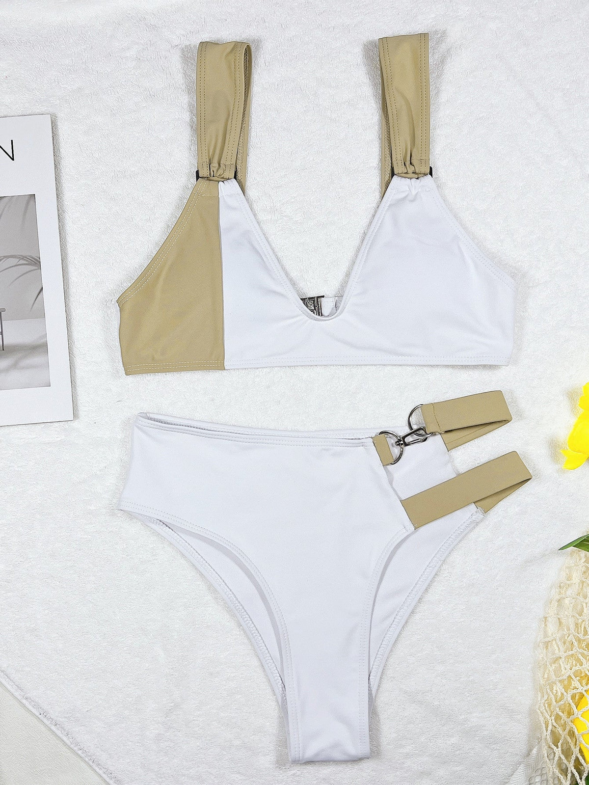Bikini Women Seperated Swimwear Sexy White Bikini
