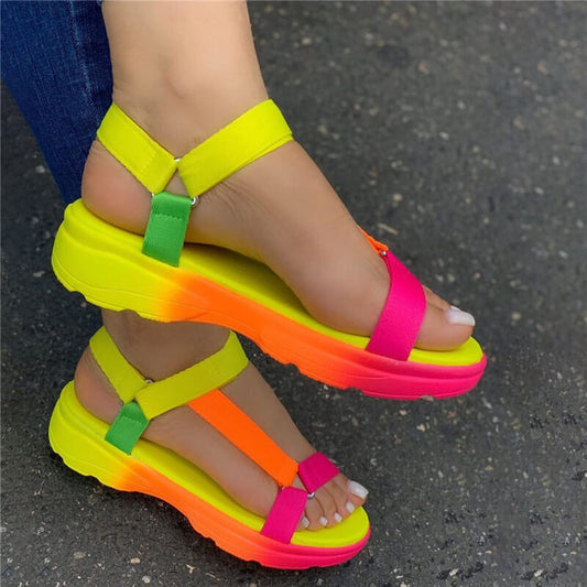 Fashion fish mouth sandals
