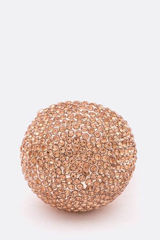 Crystal Ball Stretch Ring