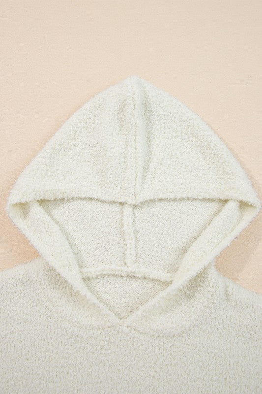 Stripe Colorblock Long Sleeve Hooded Sweater