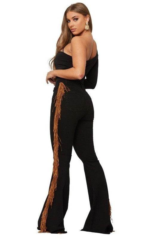 Fringe Bell Bottom - Inseam 32