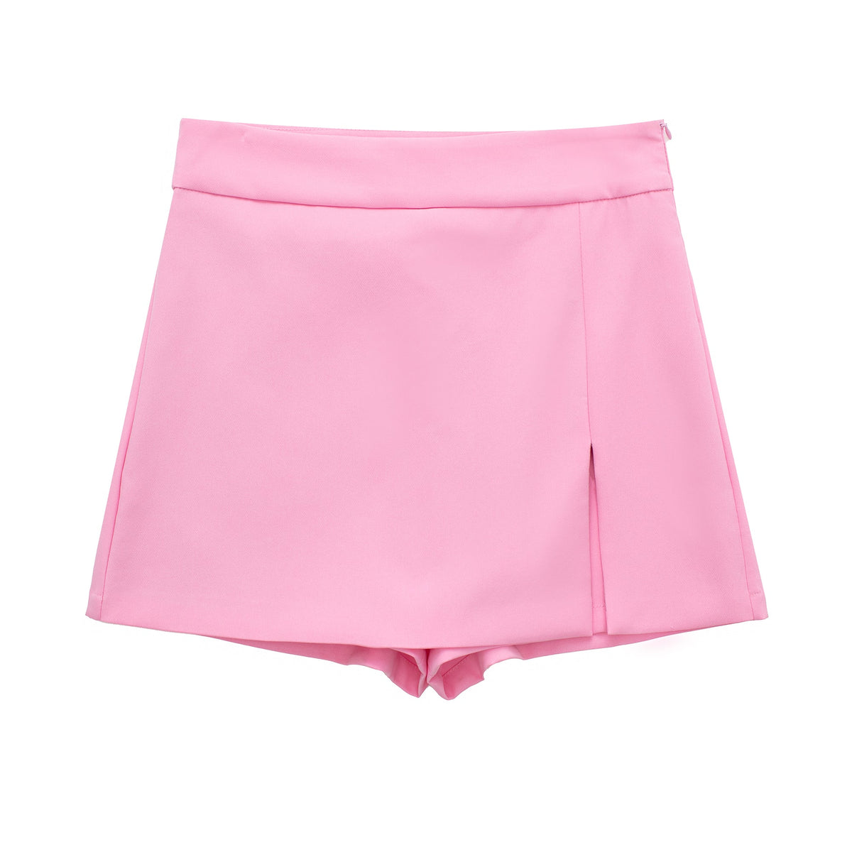 Women Clothing Street Hipster Wild Retro Slit Design Culottes