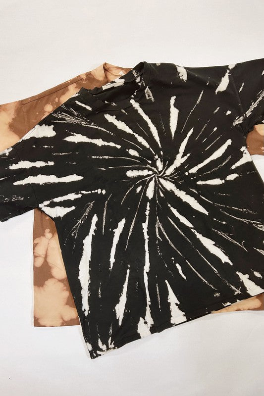 Print washed T-shirts KRT1790-3
