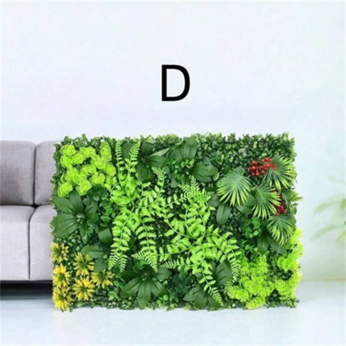 1pc Artificial Plant Wall Panels Boxwood Hedge Wall Panels Privacy Screen Fence Backdrop for Outdoor Garden Backyard Decor