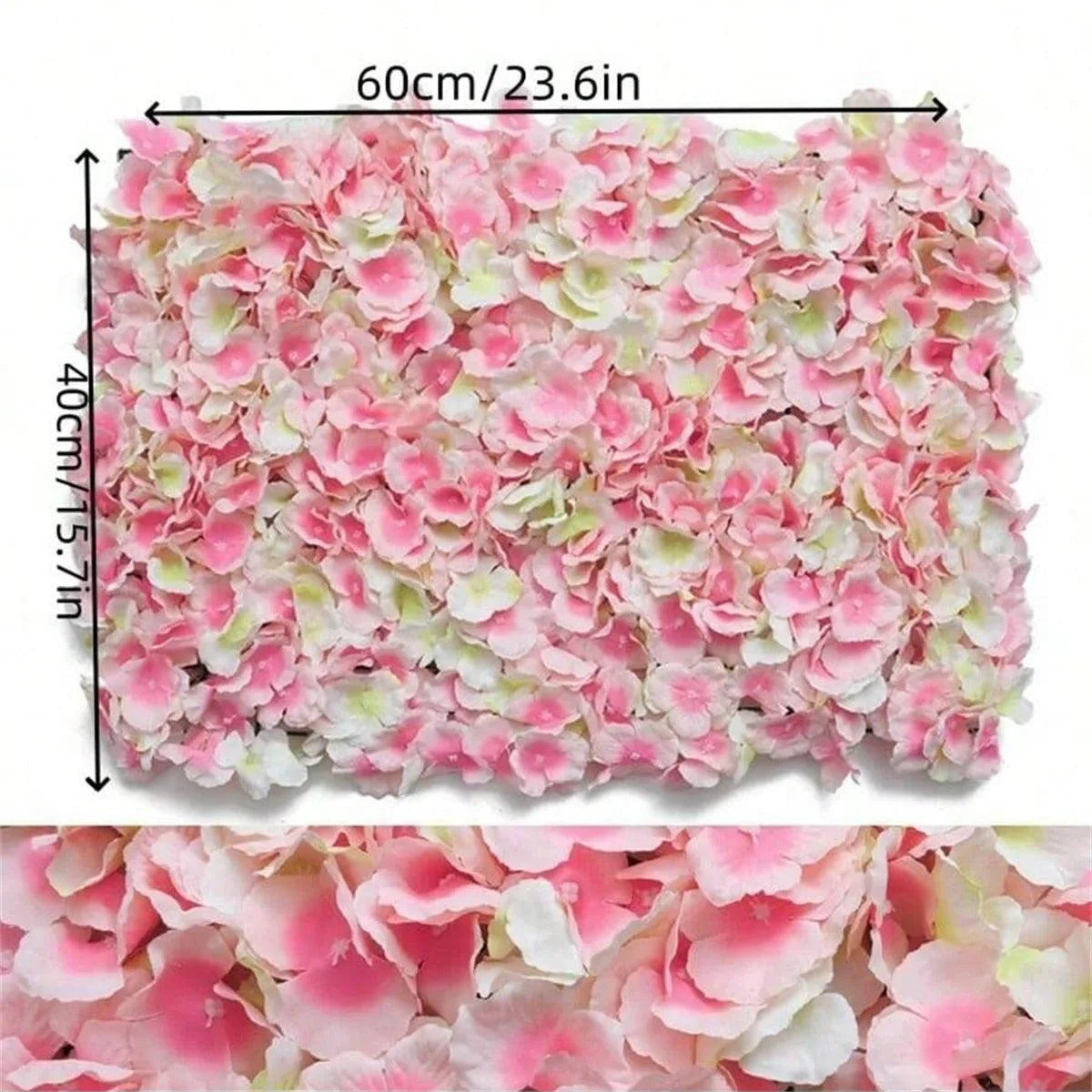 Expanding Artificial Fence Screening with Flowers Ivy Fence Screening Flower Fence Garden Wall Privacy Fence Wedding Decoration