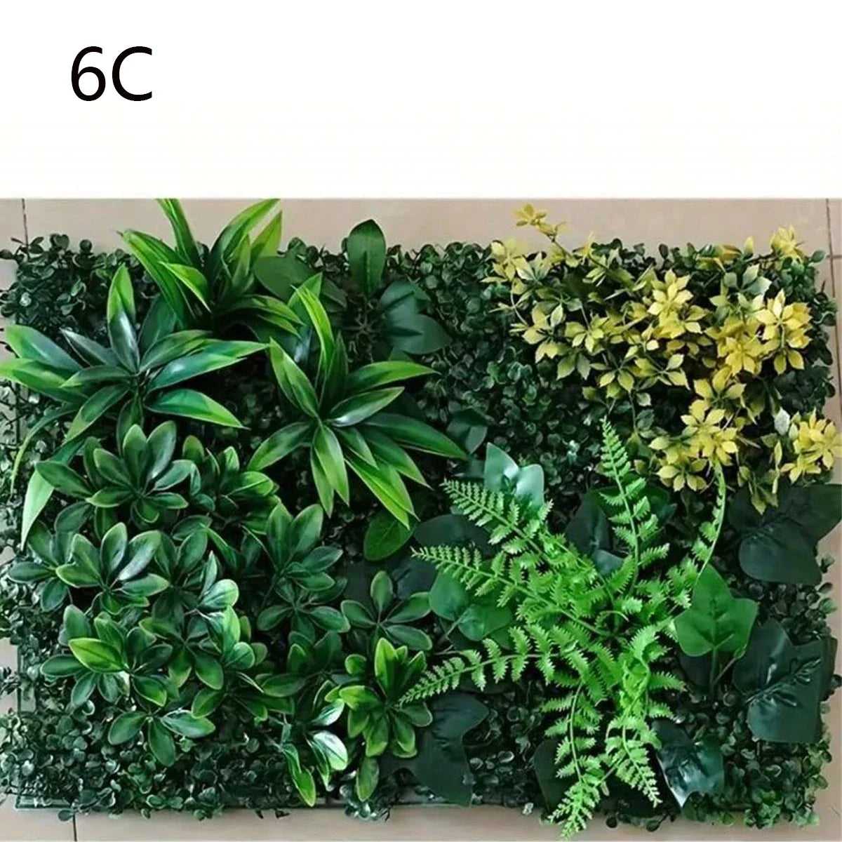 Artificial Green Wall Panels Faux Jungle Grass Decor for Home Garden Vibrant Greenery Mats for Outdoor Patio Weddings Christmas