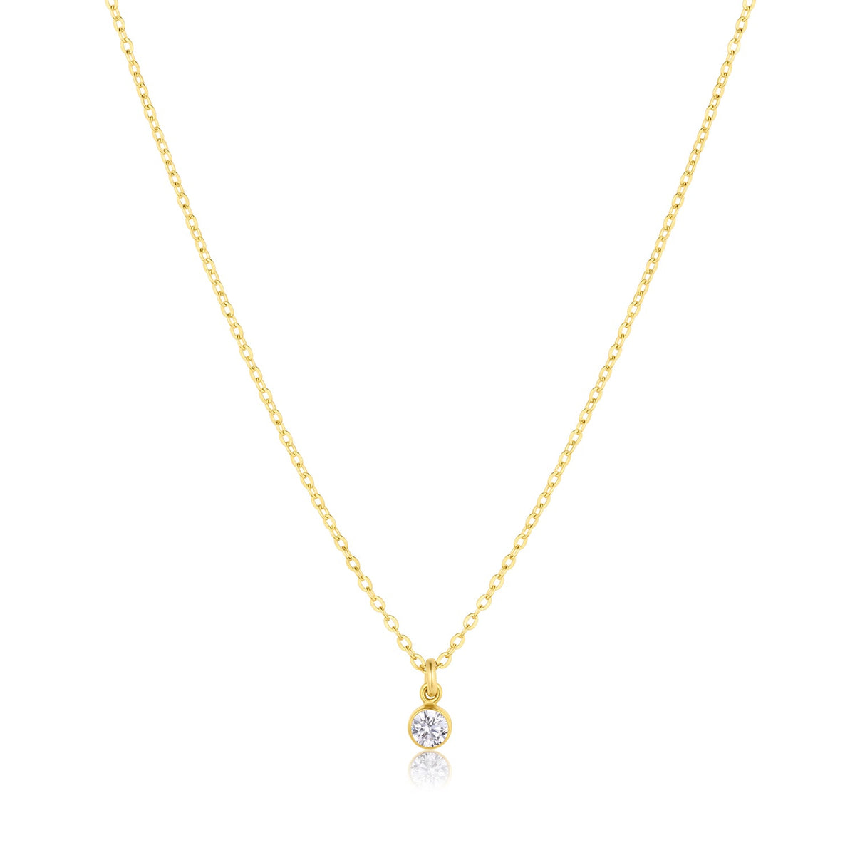 Birthstone Charm Necklace