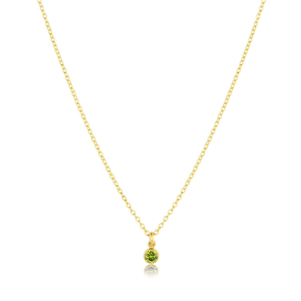 Birthstone Charm Necklace