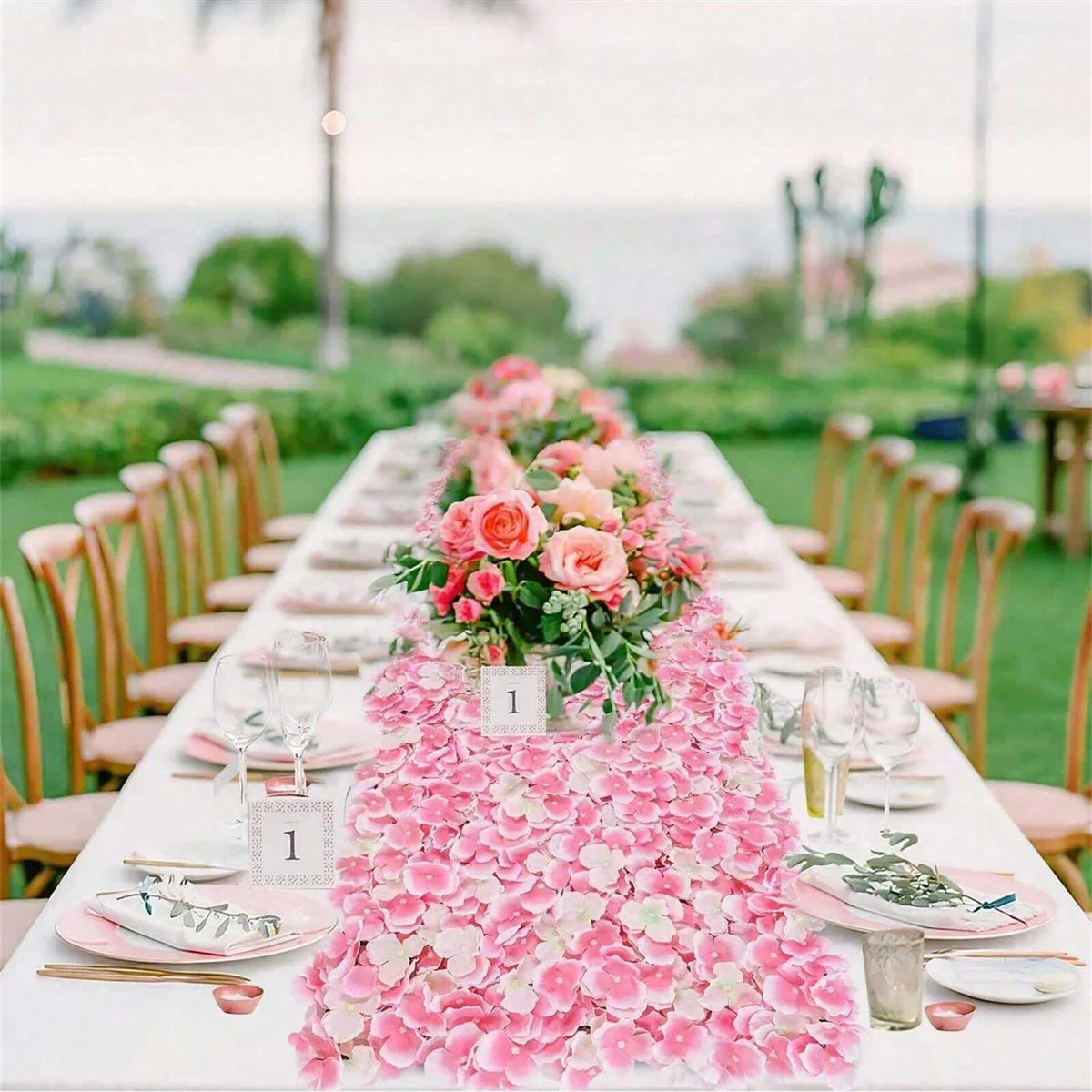 Expanding Artificial Fence Screening with Flowers Ivy Fence Screening Flower Fence Garden Wall Privacy Fence Wedding Decoration