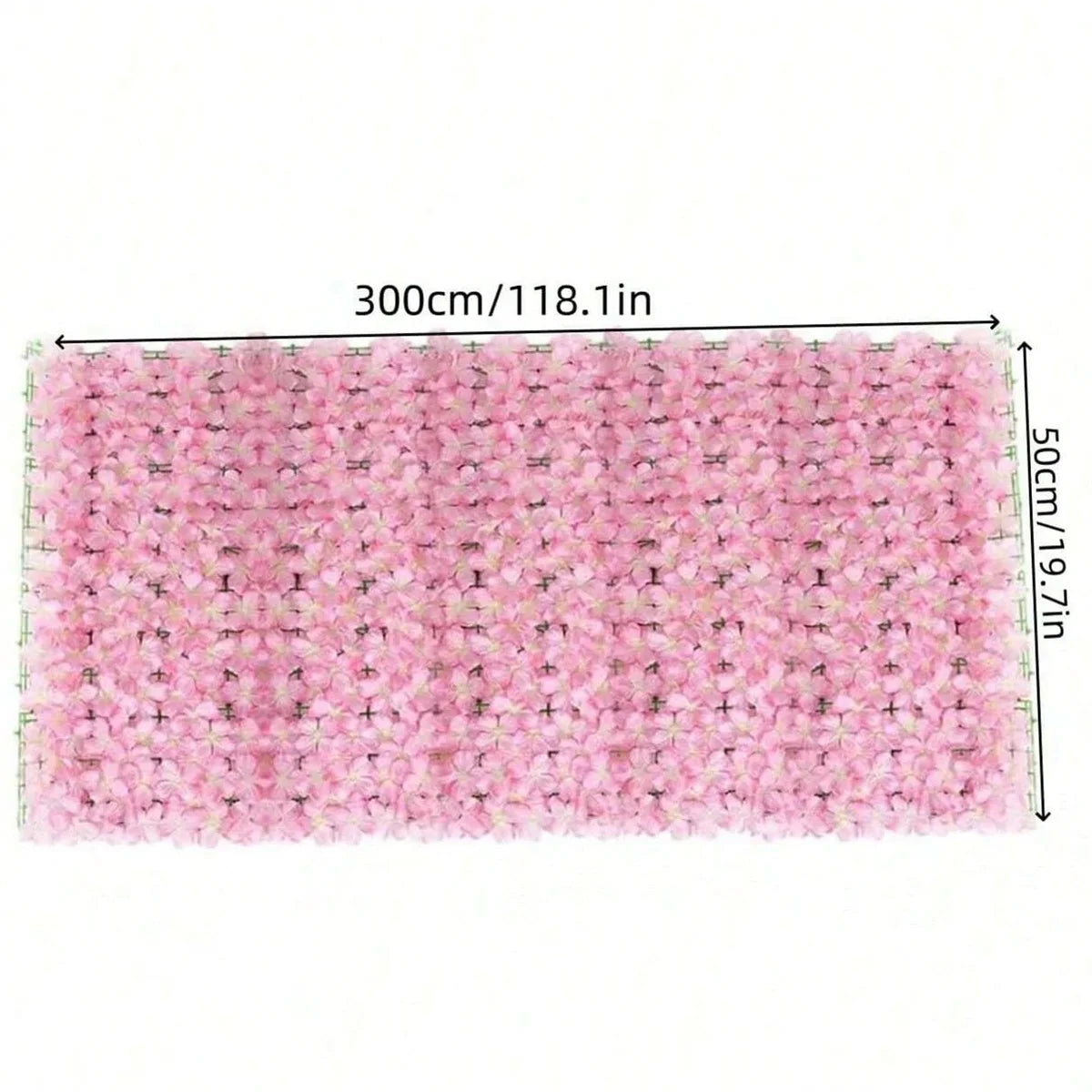 Expanding Artificial Fence Screening with Flowers Ivy Fence Screening Flower Fence Garden Wall Privacy Fence Wedding Decoration