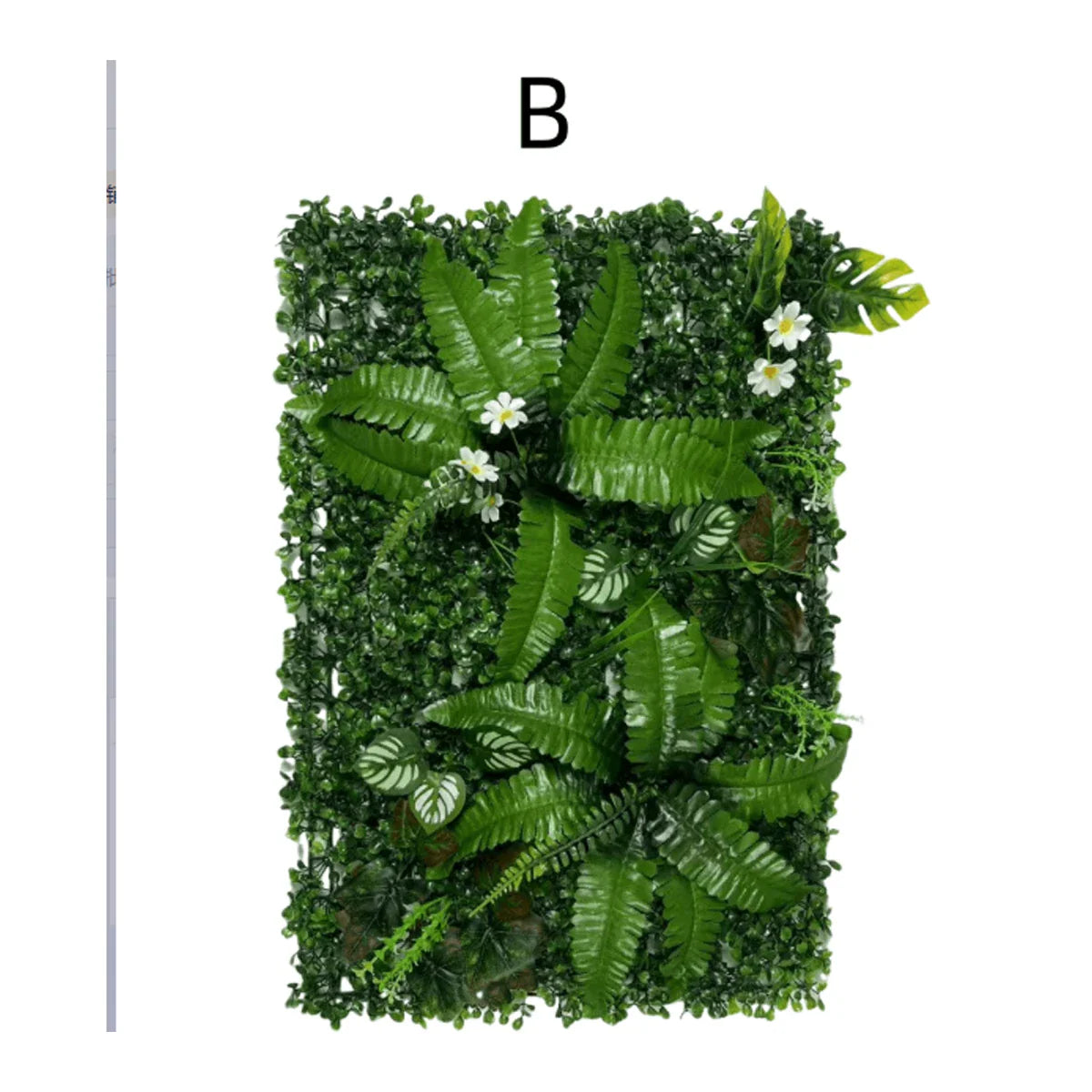 1pc Artificial Plant Wall Panels Boxwood Hedge Wall Panels Privacy Screen Fence Backdrop for Outdoor Garden Backyard Decor