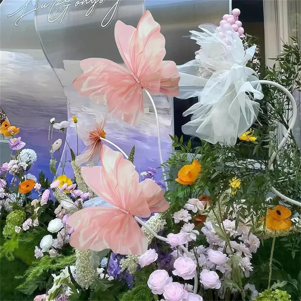Butterfly 3D Wall Decoration Artificial Butterfly for Wedding & Baby Shower & Birthday Party DIY Party Decoration Supplies Gift