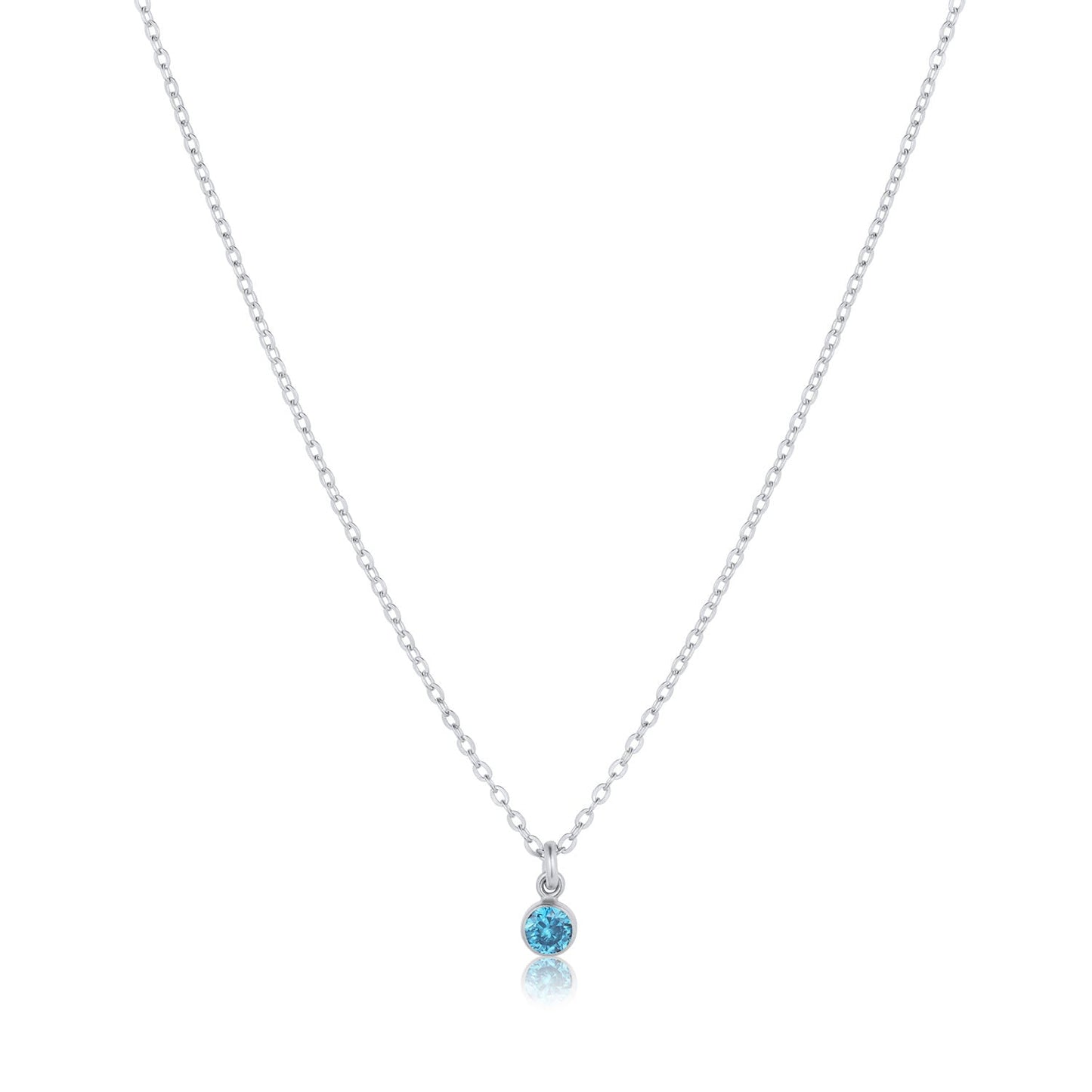 Birthstone Charm Necklace