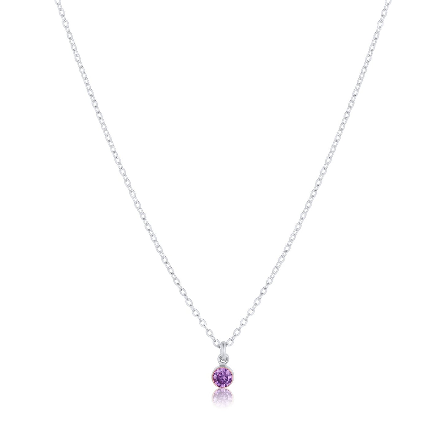 Birthstone Charm Necklace