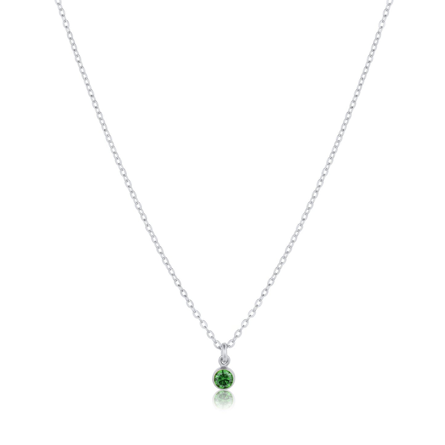 Birthstone Charm Necklace