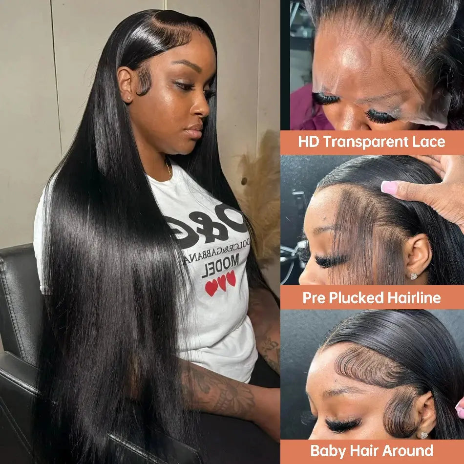 Bone Straight 13x6 Lace Front Wig | Brazilian Remy Hair | Natural Hairline
