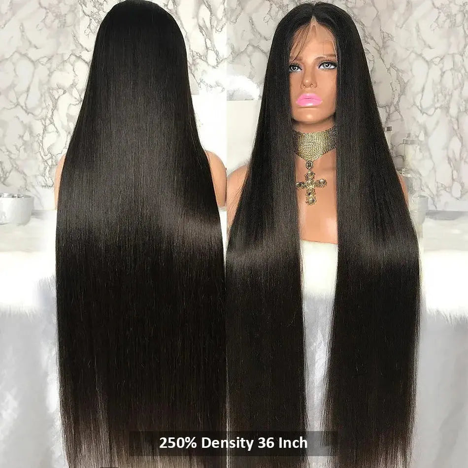 Bone Straight 13x6 Lace Front Wig | Brazilian Remy Hair | Natural Hairline