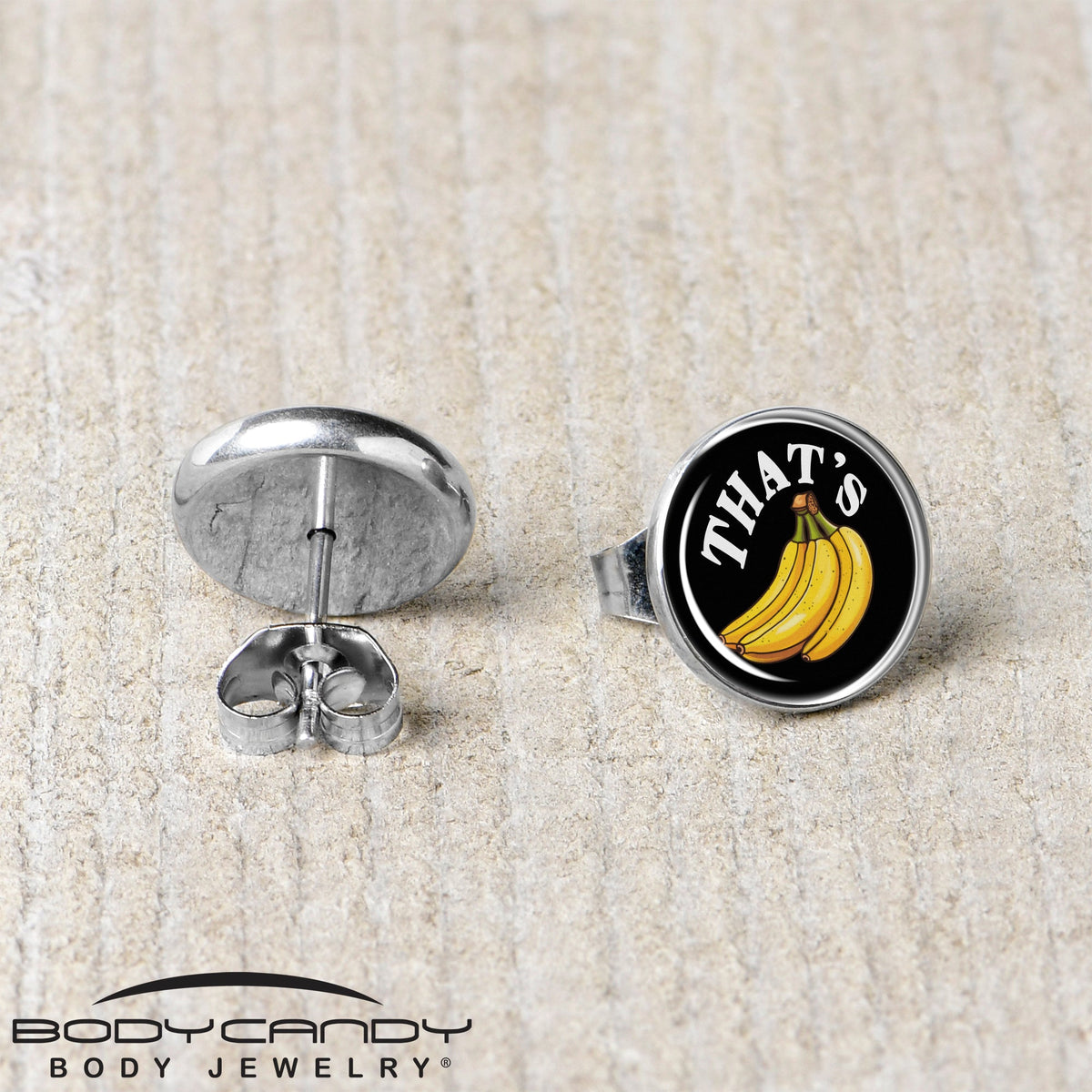 That is Bananas Stud Earrings by Onyx O