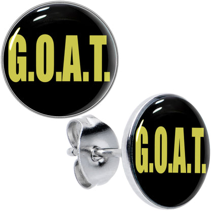 G.O.A.T. Stud Earrings by Onyx O