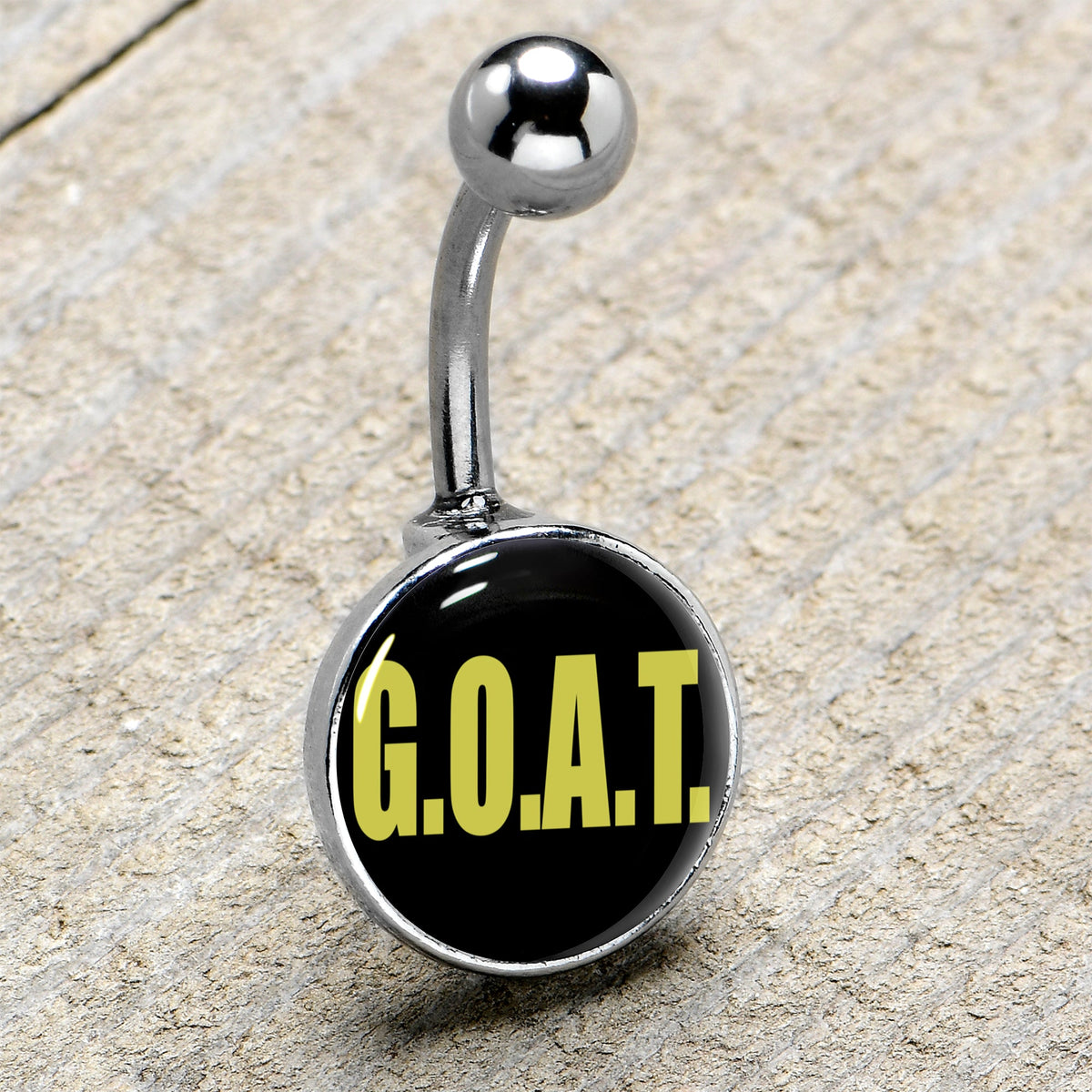 G.O.A.T. Belly Ring by Onyx O