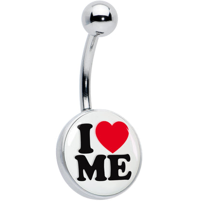 I Love Me Belly Ring by Onyx O