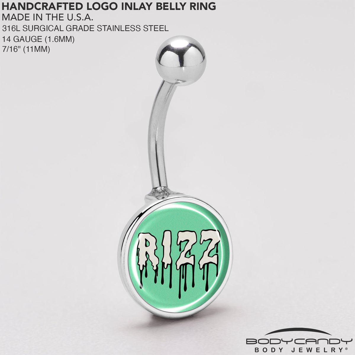RIZZ Belly Ring by Onyx O