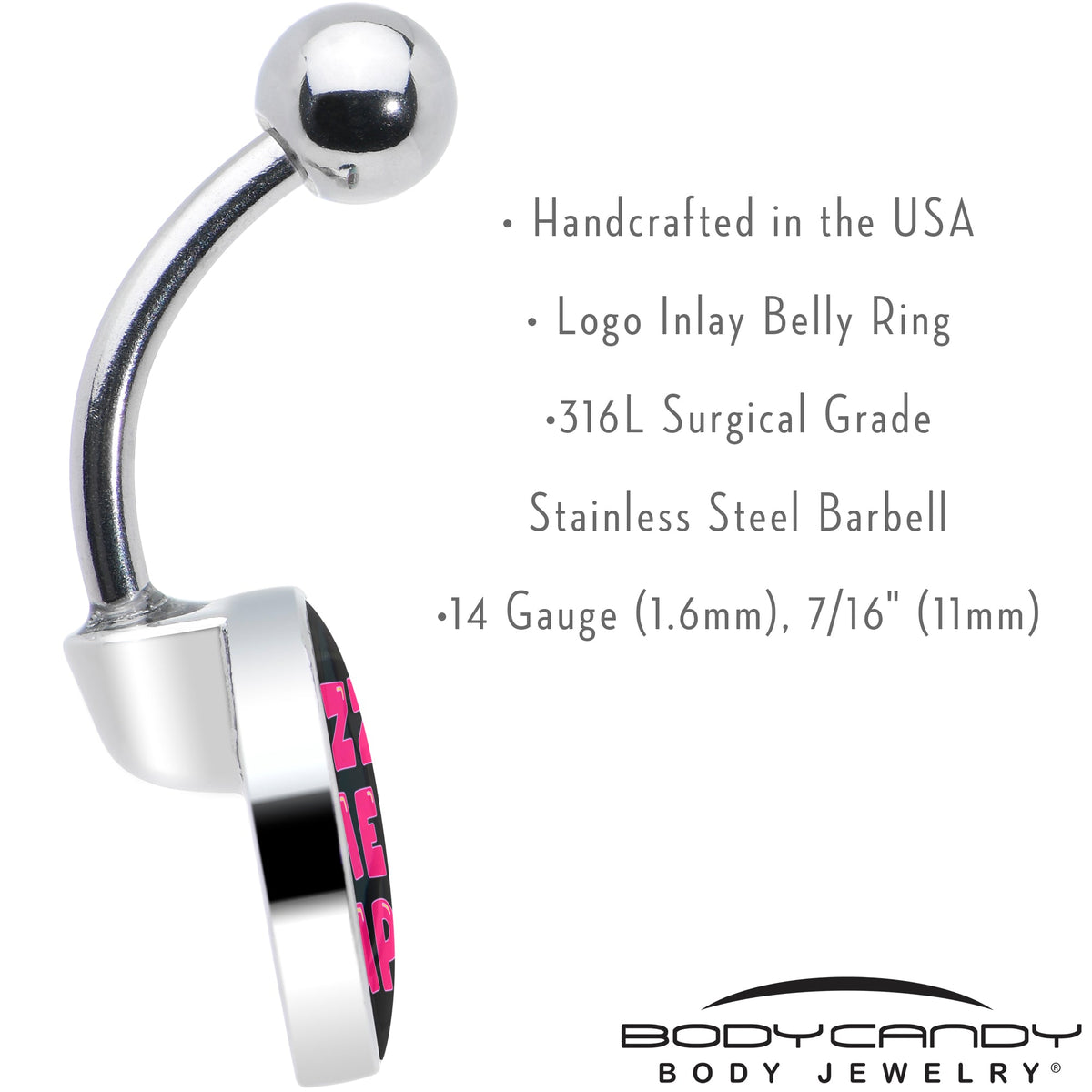 RIZZ ME UP Belly Ring by Onyx O