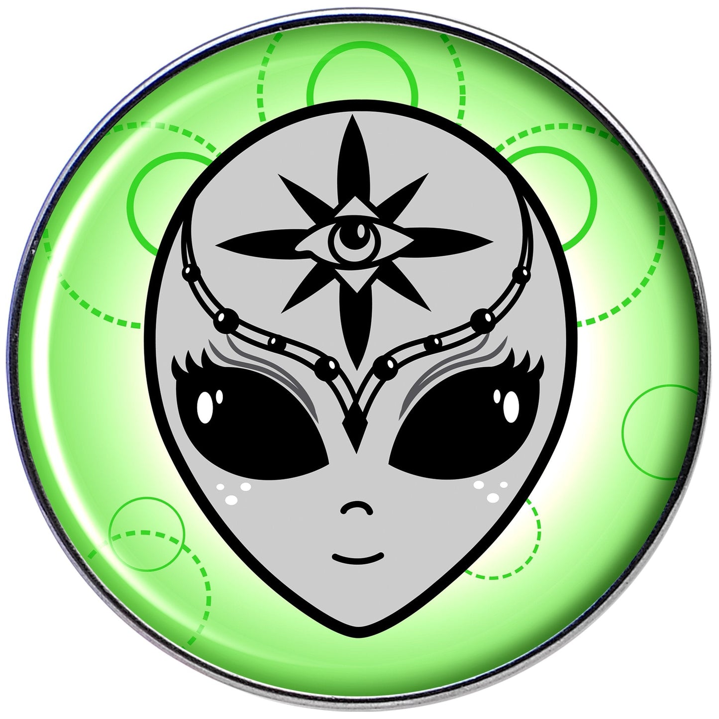 Third Eye Cute Alien Tragus Cartilage Earring