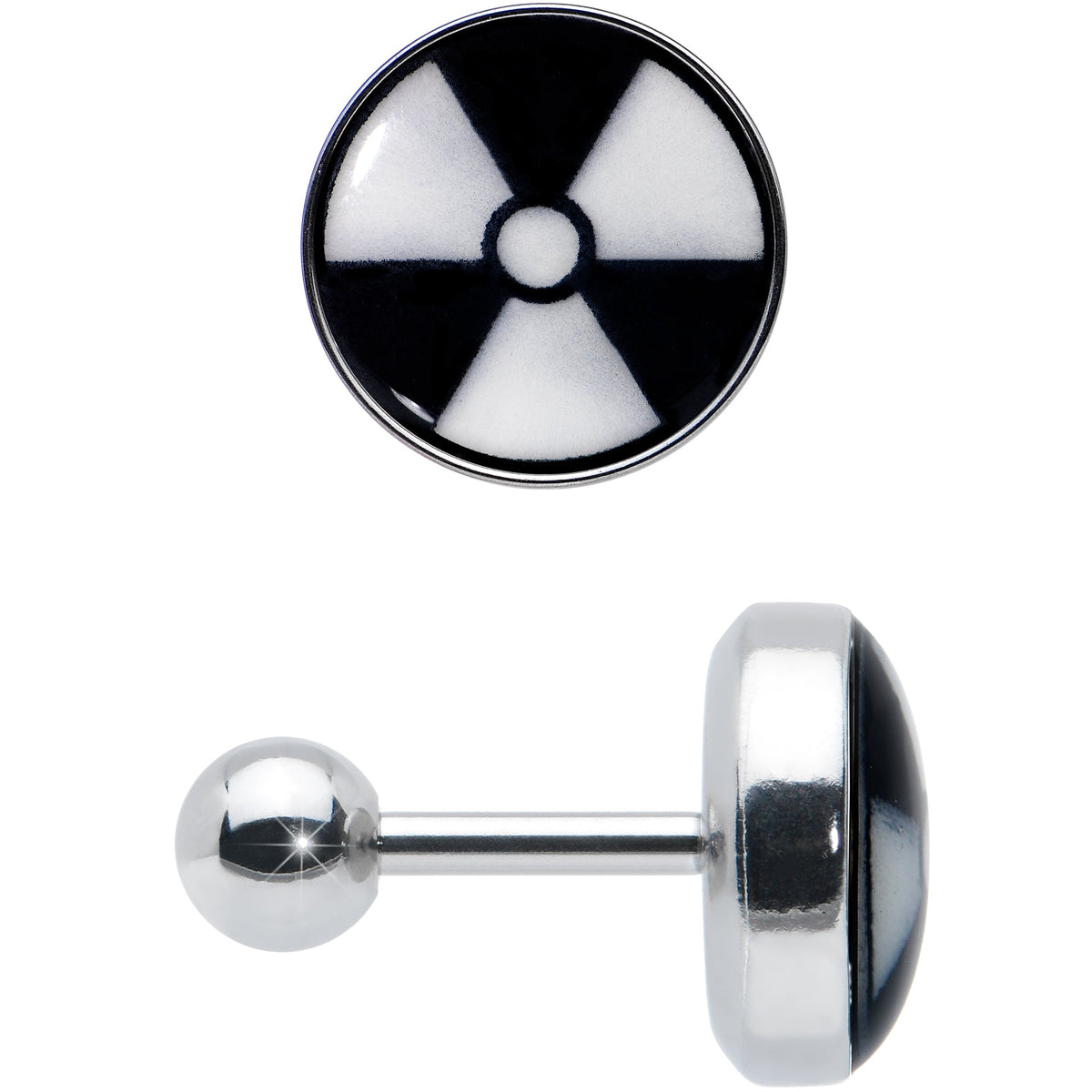 16G Glow in the Dark Radioactive Tragus Cartilage Earring by Onyx O