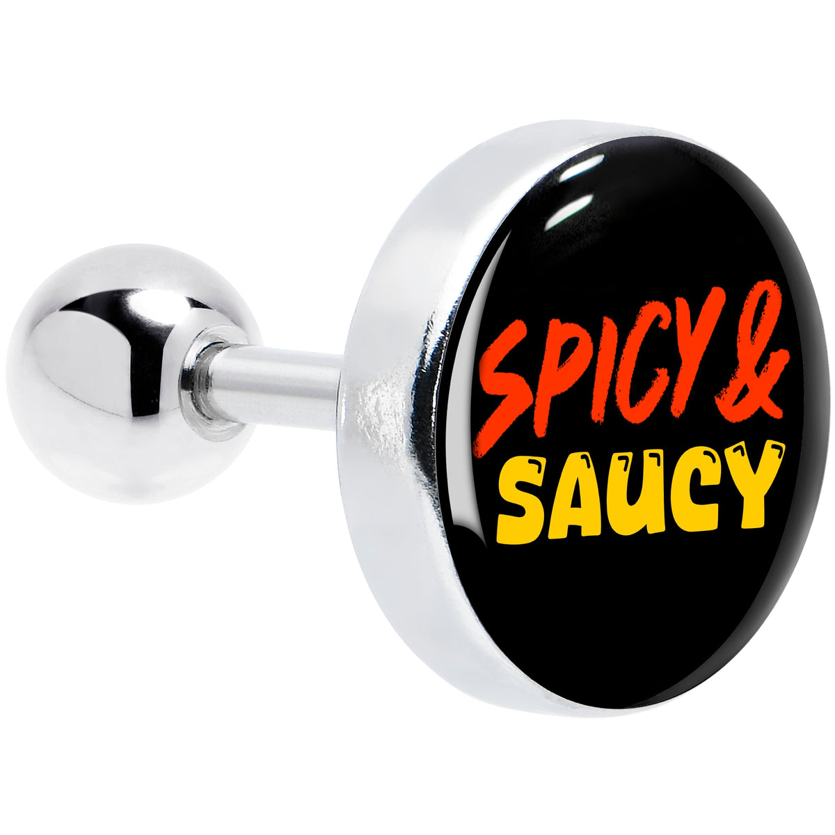 Spicy and Saucy Tragus Cartilage Earring by Onyx O