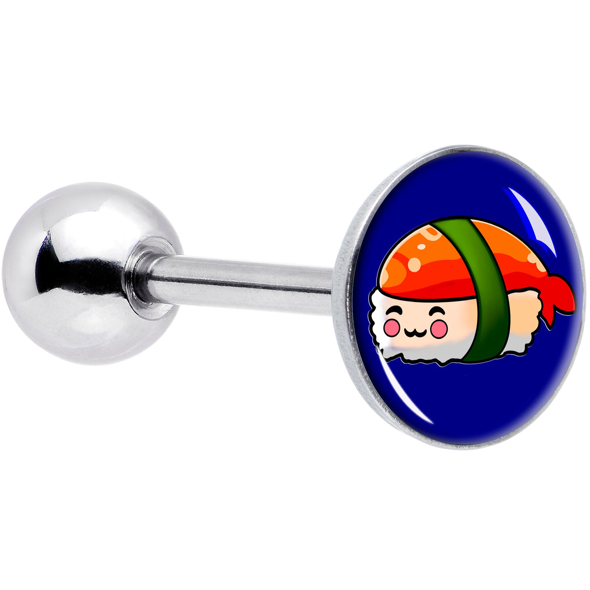 Sushi Barbell Tongue Ring by Onyx O