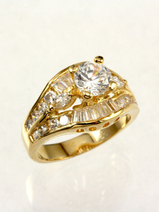 Cubic Zirconia Statement Ring