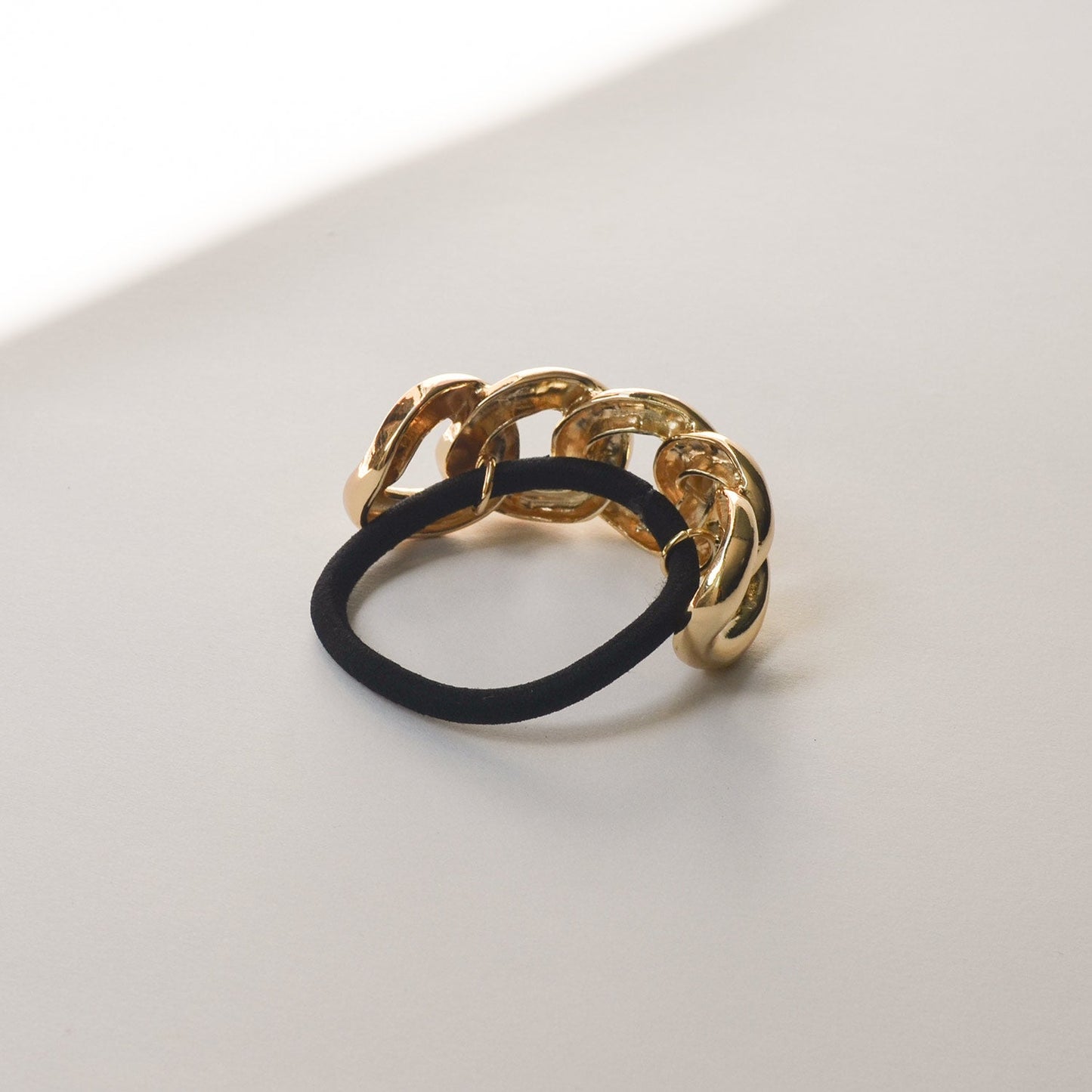 Chain Metal Ponytail Cuff Hair Tie | Gold