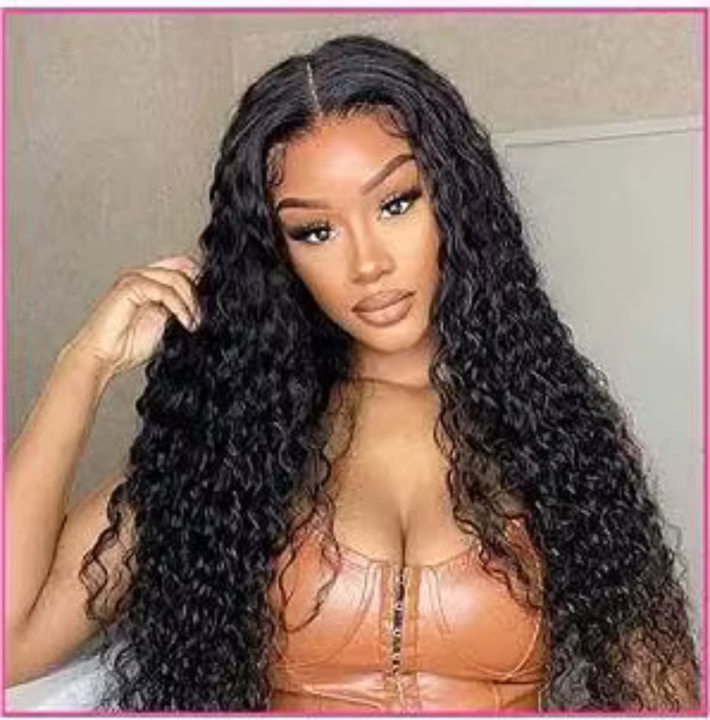 Deep Wave Ready to Wear | Wear and Go | Glueless Wig | Pre-Plucked | 13x4 Lace Frontal | Brazilian Remy Hair