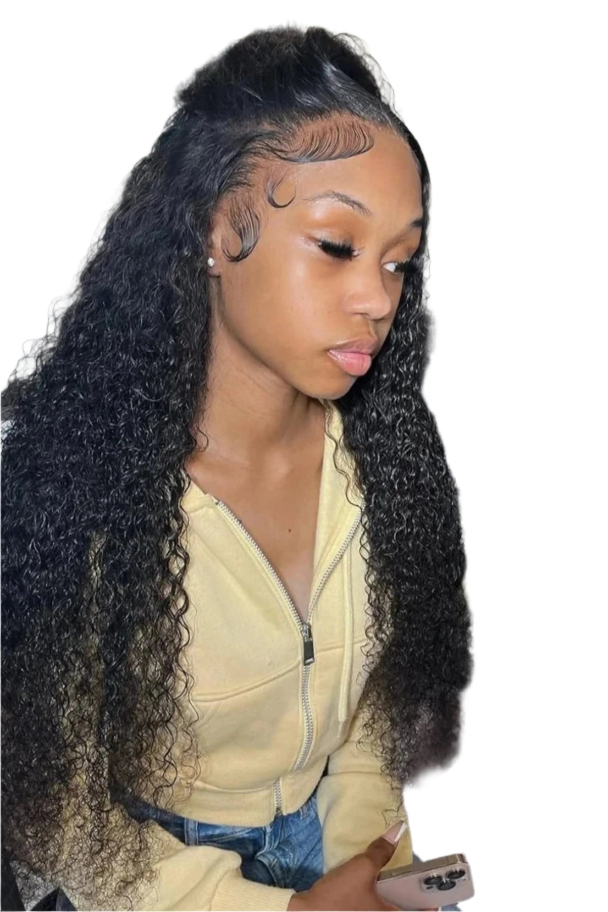 Deep Wave Ready to Wear | Wear and Go | Glueless Wig | Pre-Plucked | 13x4 Lace Frontal | Brazilian Remy Hair
