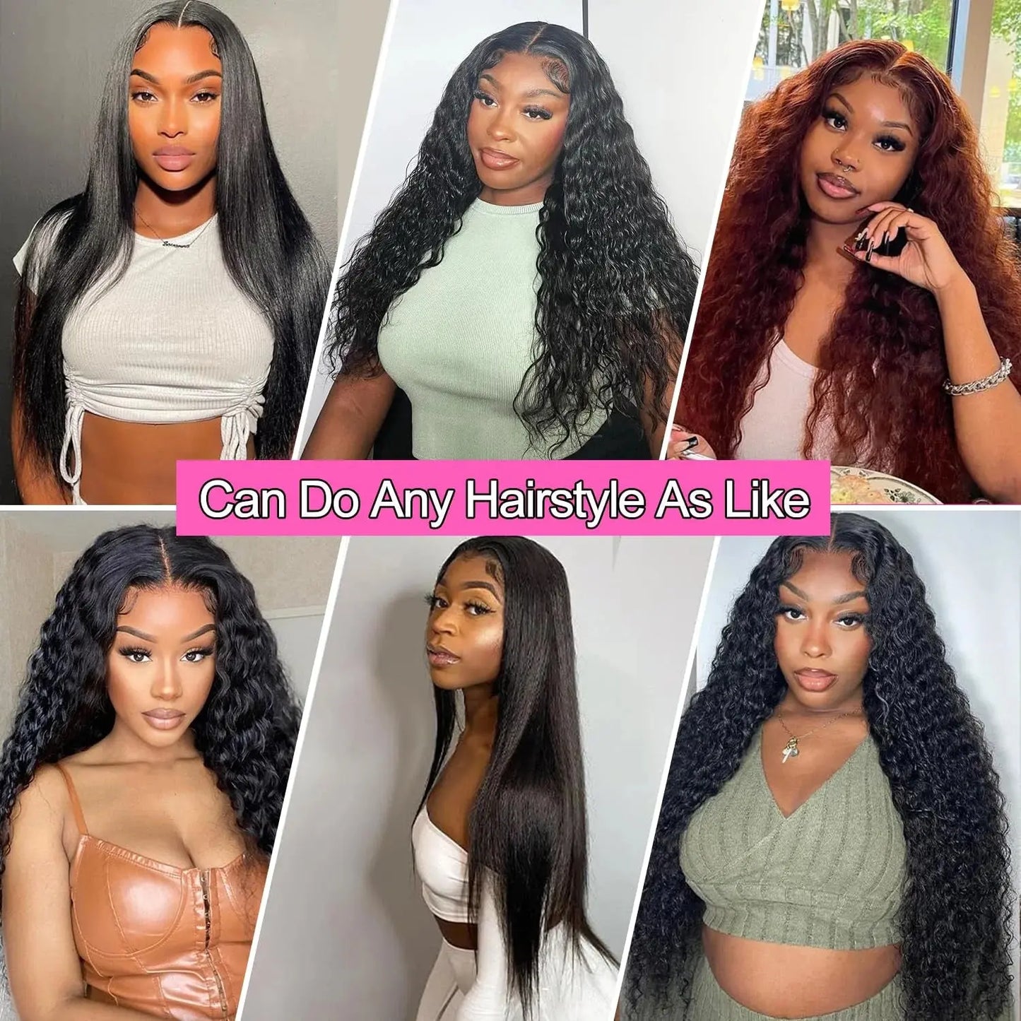 Deep Wave Ready to Wear | Wear and Go | Glueless Wig | Pre-Plucked | 13x4 Lace Frontal | Brazilian Remy Hair