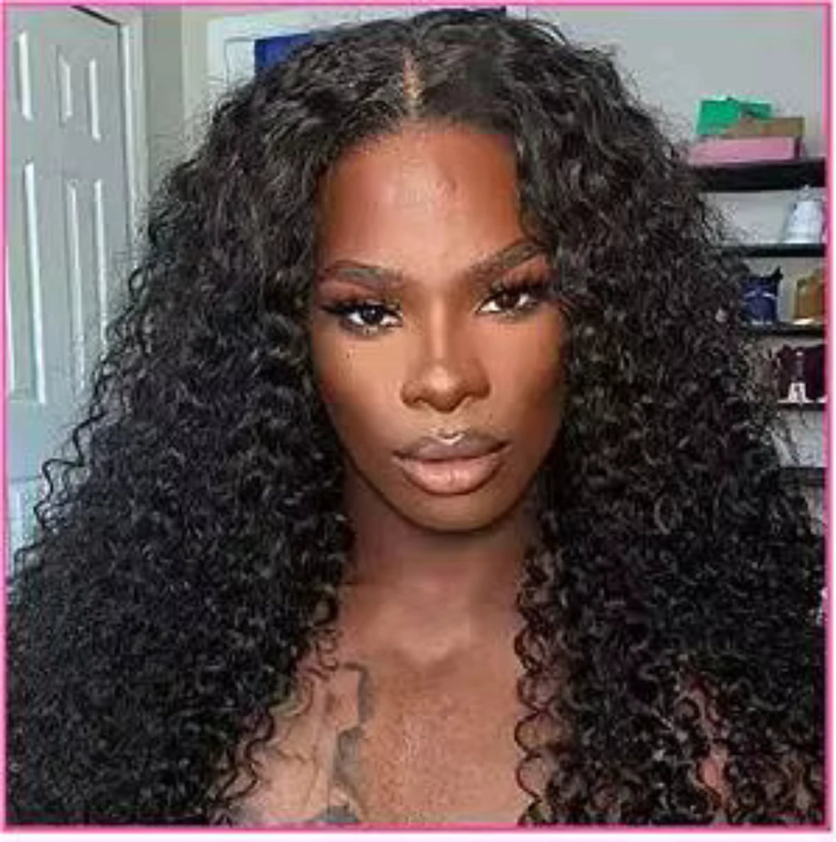 Deep Wave Ready to Wear | Wear and Go | Glueless Wig | Pre-Plucked | 13x4 Lace Frontal | Brazilian Remy Hair
