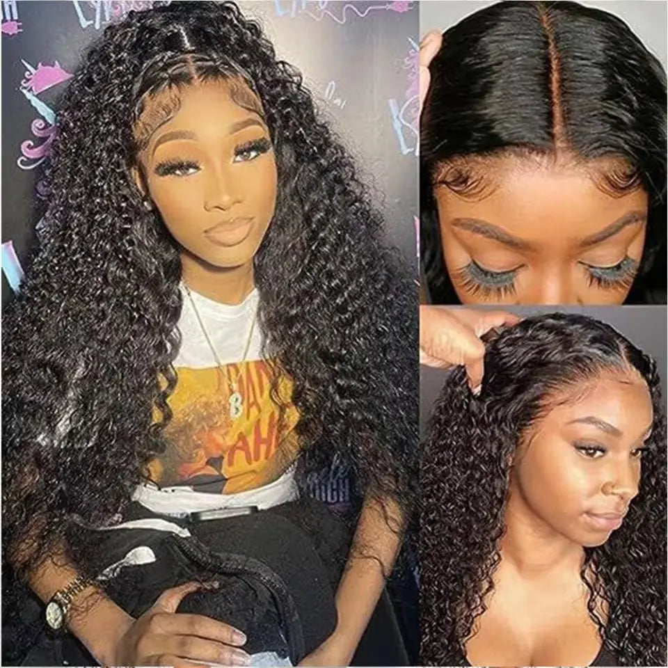 Deep Wave Ready to Wear | Wear and Go | Glueless Wig | Pre-Plucked | 13x4 Lace Frontal | Brazilian Remy Hair
