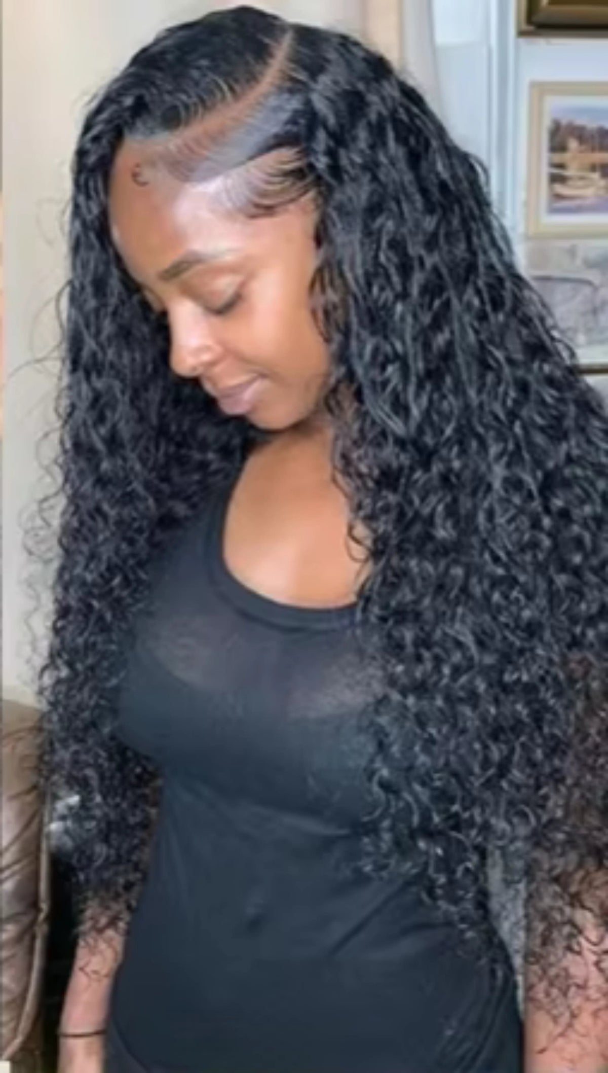 Deep Wave Ready to Wear | Wear and Go | Glueless Wig | Pre-Plucked | 13x4 Lace Frontal | Brazilian Remy Hair